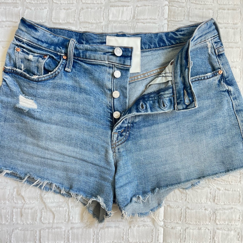 MOTHER The Tomcat Kick Fray Short Size 28